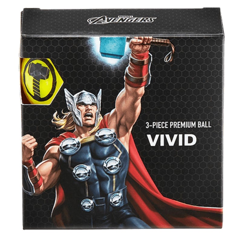 Volvik Marvel Golf Balls 4pk-Thor - Image 1